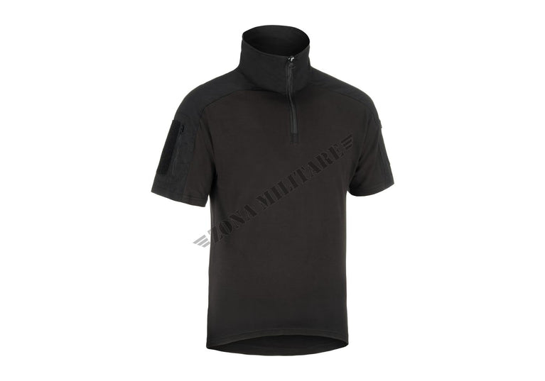 COMBAT SHIRT A MANICHE CORTE NERA INVADER GEAR