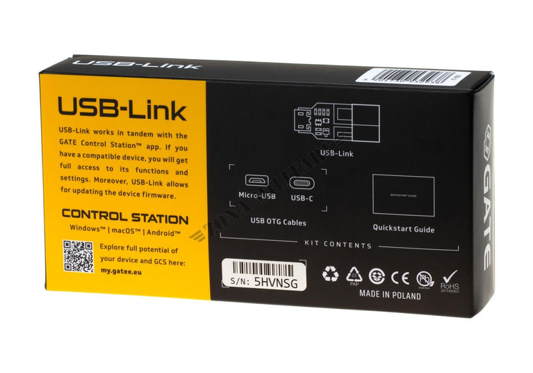 USB-link 2 per gate control station