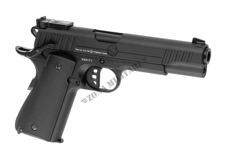 PISTOLA SOFTAIR GX45 Mk.I Metal Version NERA GBB G&G