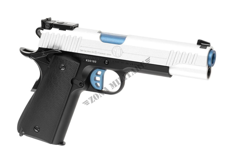 PISTOLA SOFTAIR GX45 Mk.I Metal Version colorazione argento GBB G&G