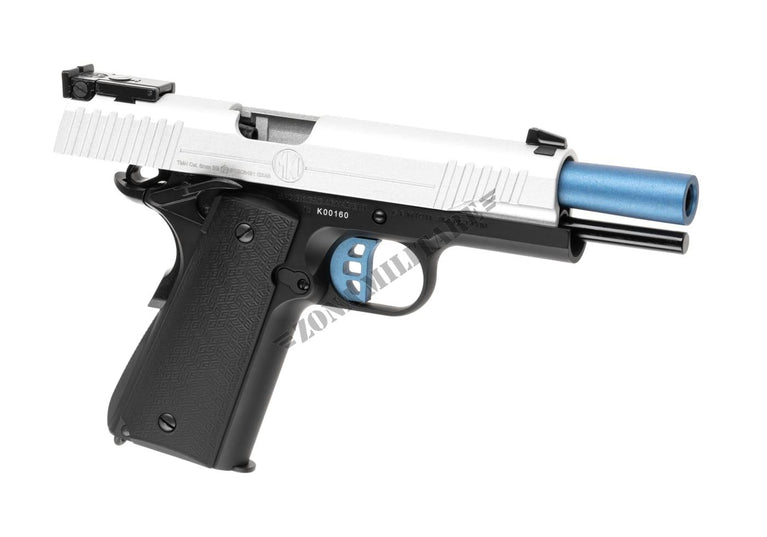 PISTOLA SOFTAIR GX45 Mk.I Metal Version colorazione argento GBB G&G