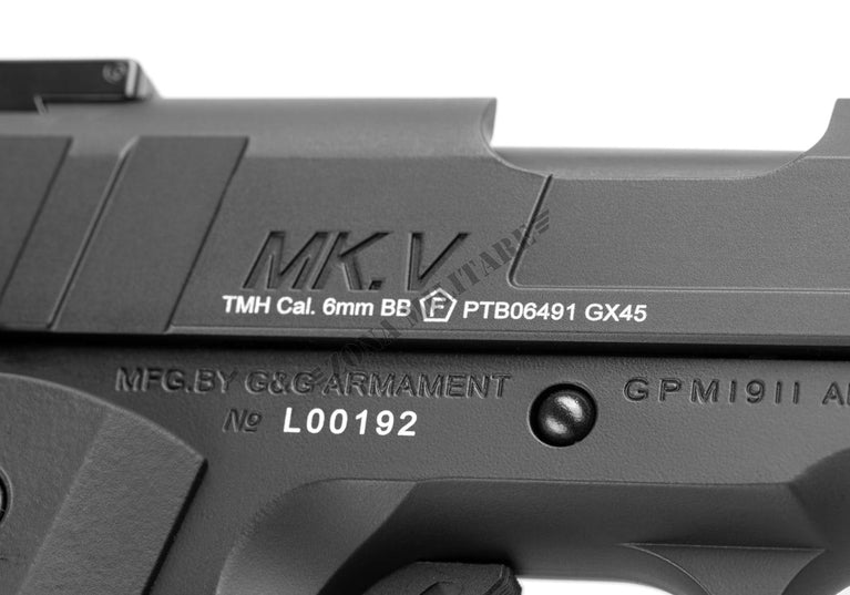 PISTOLA A GAS GX45 Mk.V FULL METAL GBB G&G