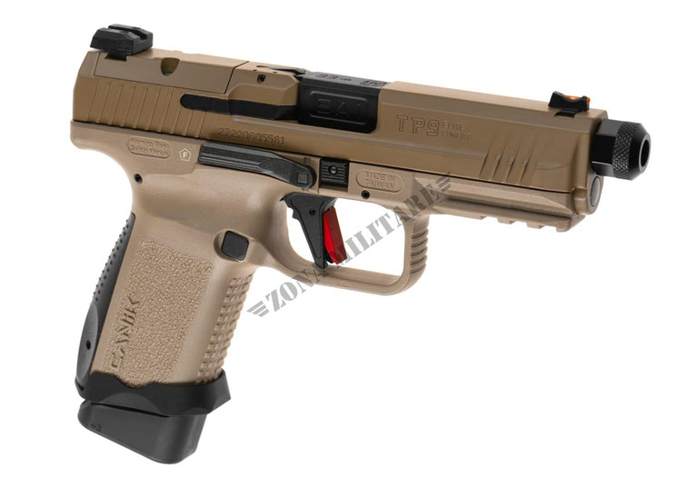 PISTOLA SOFTAIR TP9 ELITE FULL METAL GBB CANIK