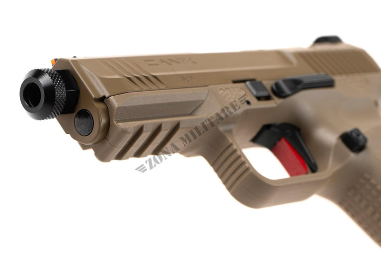 PISTOLA SOFTAIR TP9 ELITE FULL METAL GBB CANIK