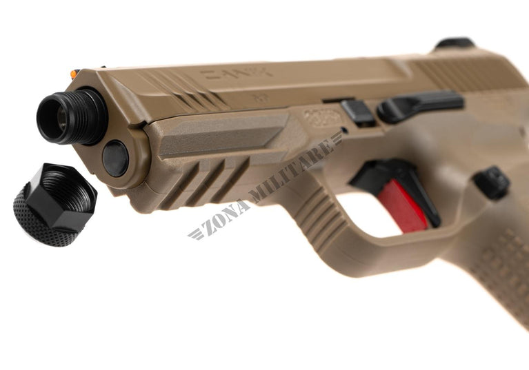 PISTOLA SOFTAIR TP9 ELITE FULL METAL GBB CANIK