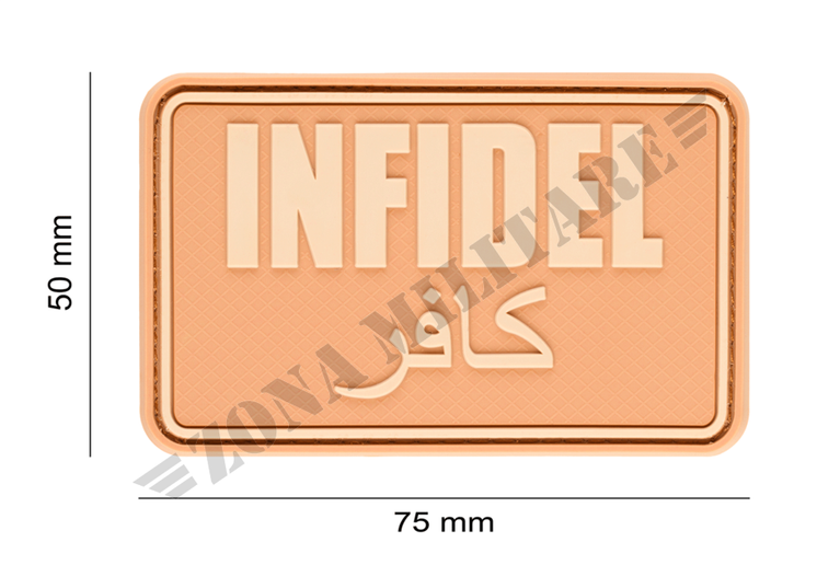 Patch Gommata Infidel GOMMATA GRANDE COLORE DESERT