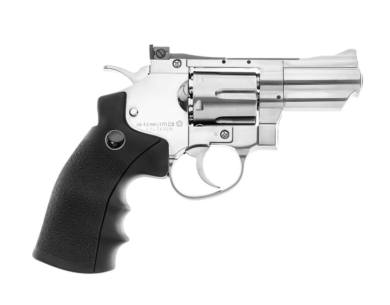 REVOLVER LEGENDS S25 INOX CANNA DA 2.5" CO2 CAL.4.5 POT<7.5 JOULE PELLET