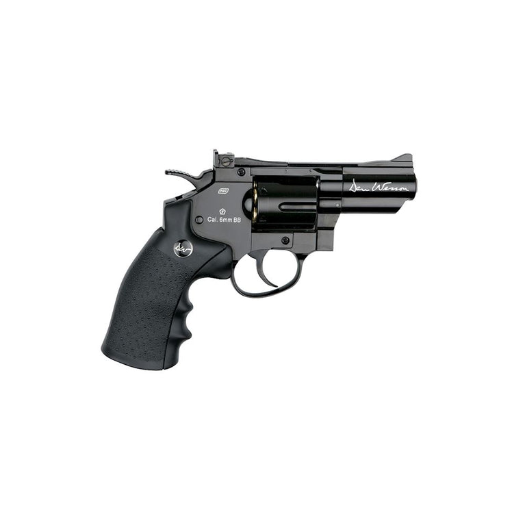 REVOLVER DA SOFTAIR full meta da 2.5" Co2 NERA DAN WESSON