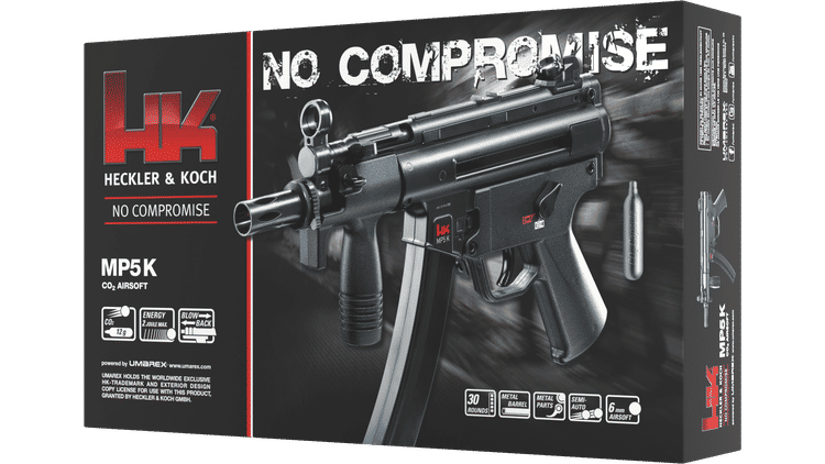 Fucile Marca H&K Modello Mp5K Co2 Blowback