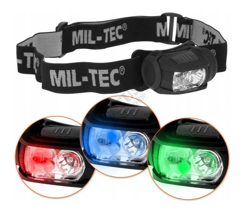 TORCIA DA TESTA DA 90 LUMENS MIL-TEC