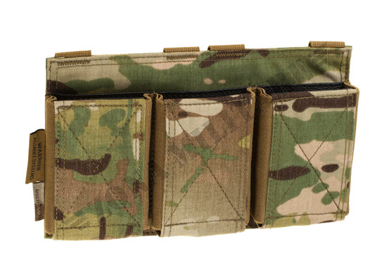 PORTA CARICATORI TRIPLO ELASTICO Warrior MULTICAM