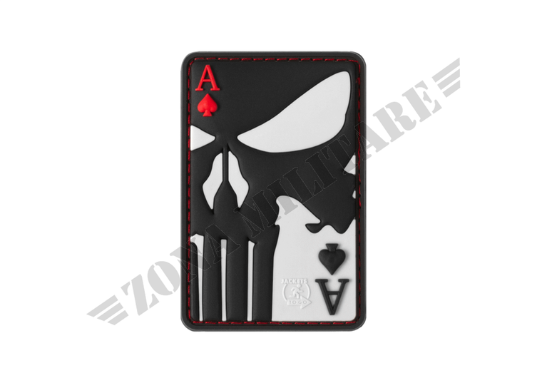 Patch gommata Punisher Ace of Spades JTG