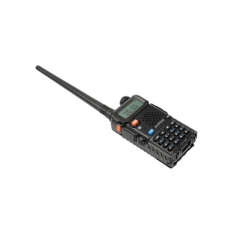 Radio Ricetrasmittente Uv5R 8WATT Vhf/Uhf Dual Band NERO BAOFENG