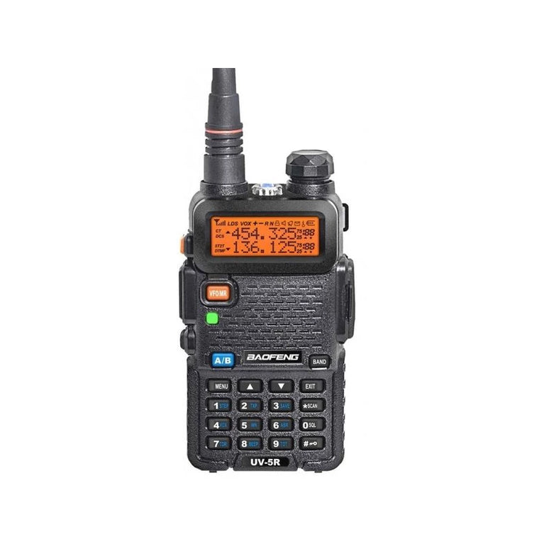 Radio Ricetrasmittente Uv5R 8WATT Vhf/Uhf Dual Band NERO BAOFENG