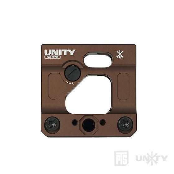 RIALZO PER RED DOT Unity Tactical FAST Micro Mount BRONZO PTS SYNDICATE