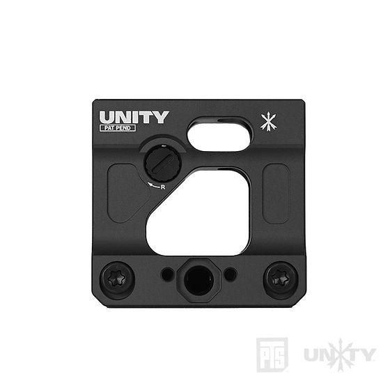 RIALZO PER RED DOT Unity Tactical FAST Micro Mount NERO PTS SYNDICATE