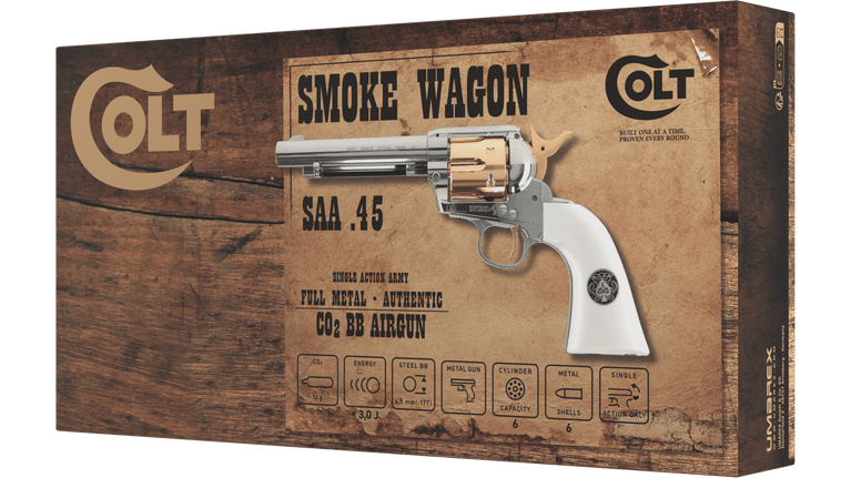 REVOLVER SMOKE WAGON PEACEM 4.5 CO2 <7,5 COLT UMAREX