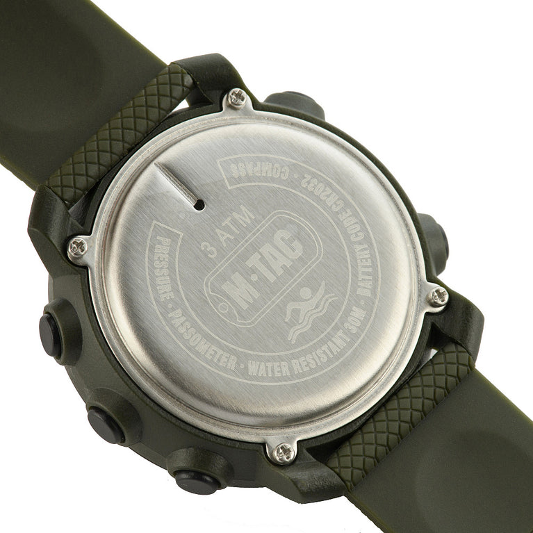 Orologio con barometro Multifunctional Tactical colore verde M-Tac