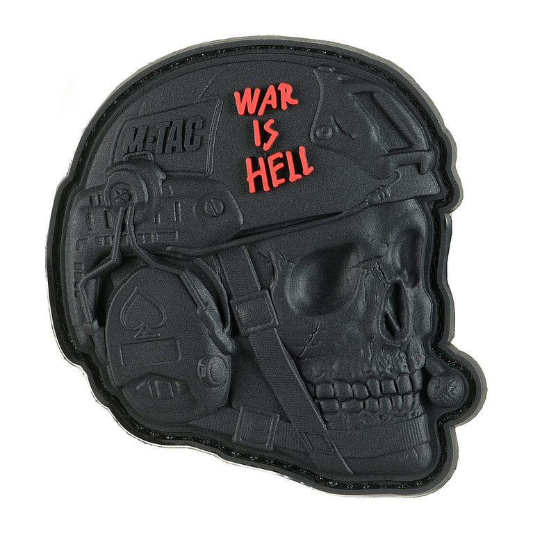 Patch Operator 3D PVC NERA WAR IS HELL M-TAC