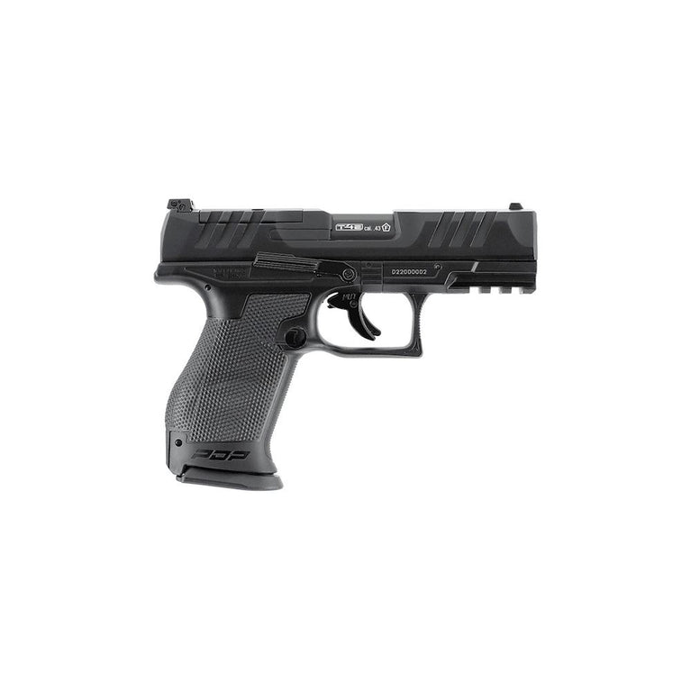 PISTOLA T4E WALTHER PDP COMPACT CAL.43 CO2 SCARRELLANTE BLACK 7,5 UMAREX