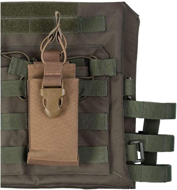 TASCA PORTA RADIO POUCH MOLLE DARK COYOTE MILTEC