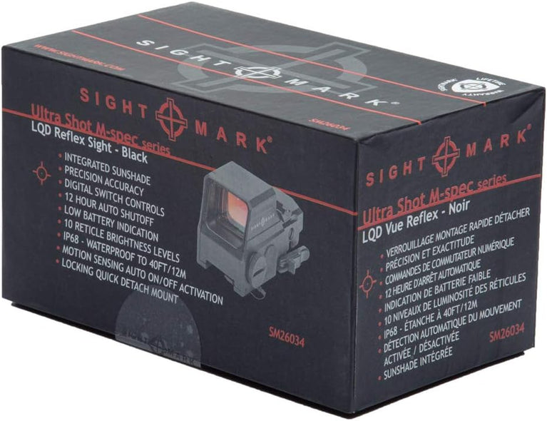 RED DOT Ultrashot M-Spec LQD COLORE NERO Sightmark