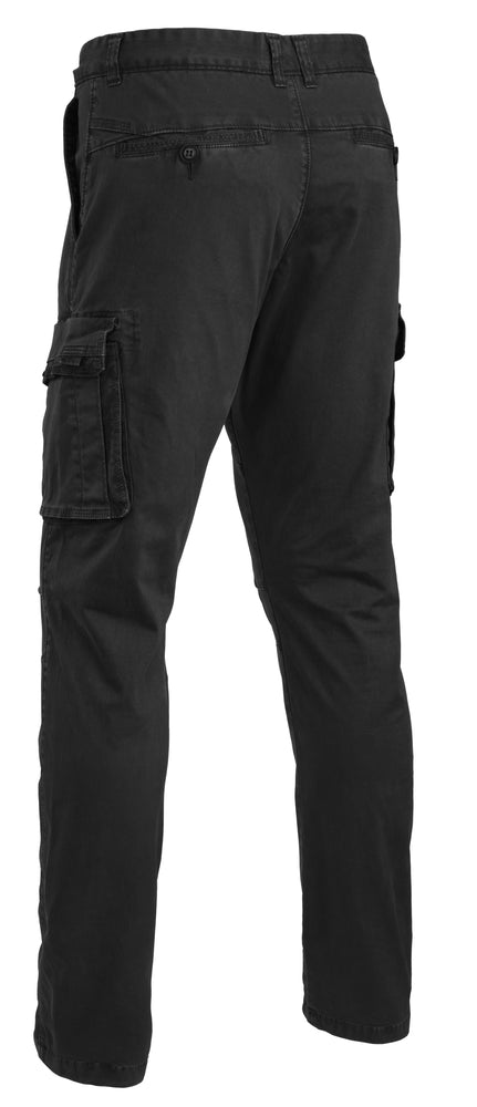 PANTALONE CARGO LUNGO NERO DEFCON 5