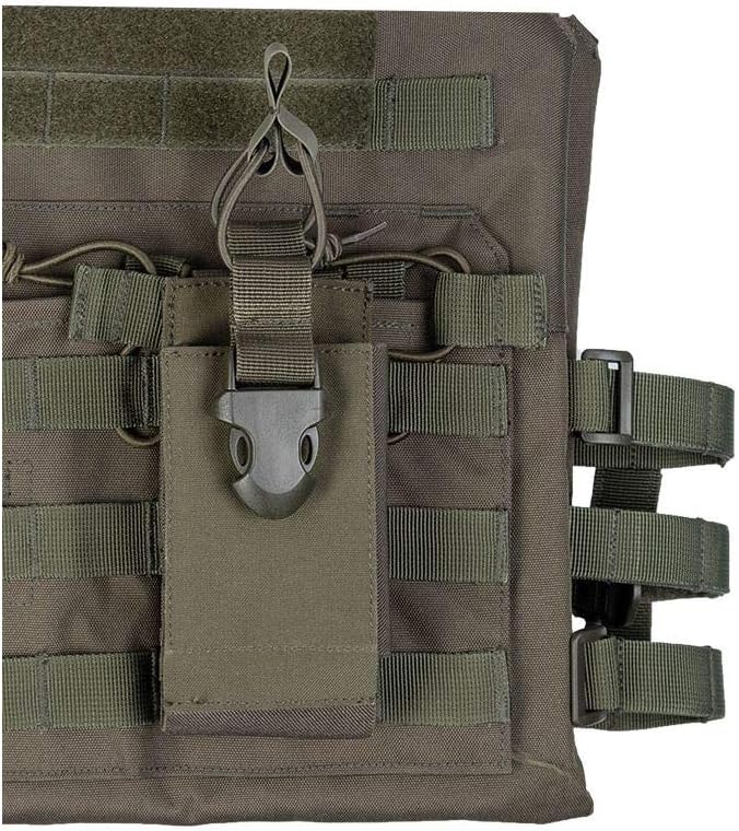 TASCA PORTA RADIO MOLLE COLORE VERDE MILTEC