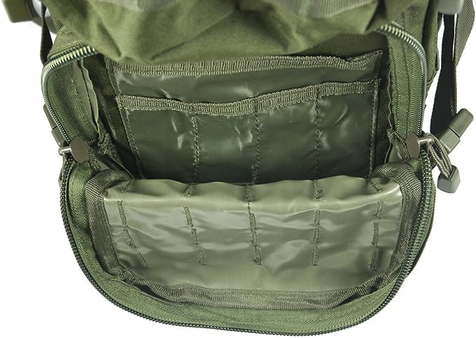 ZAINO TATTICO MILITARE 36 LT colore VERDE OLIVA  MILTEC