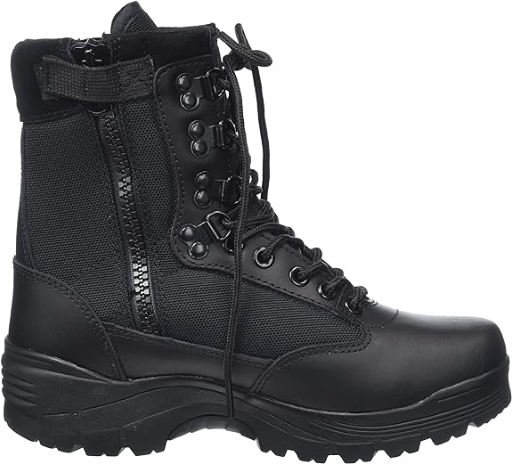 ANFIBI MILITARI tactical boot con cerniera laterale MILTEC