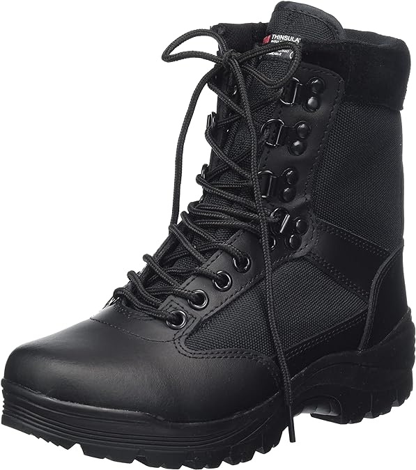 ANFIBI MILITARI tactical boot con cerniera laterale MILTEC