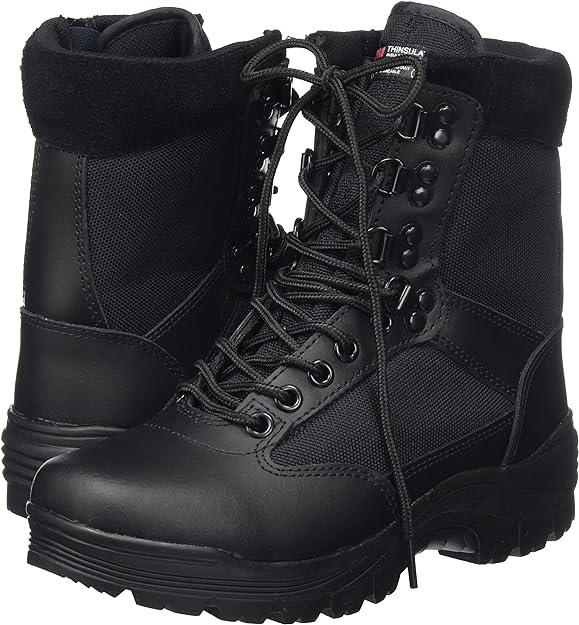 ANFIBI MILITARI tactical boot con cerniera laterale MILTEC