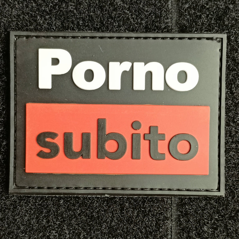 PATCH GOMMATA "PORNO SUBITO"