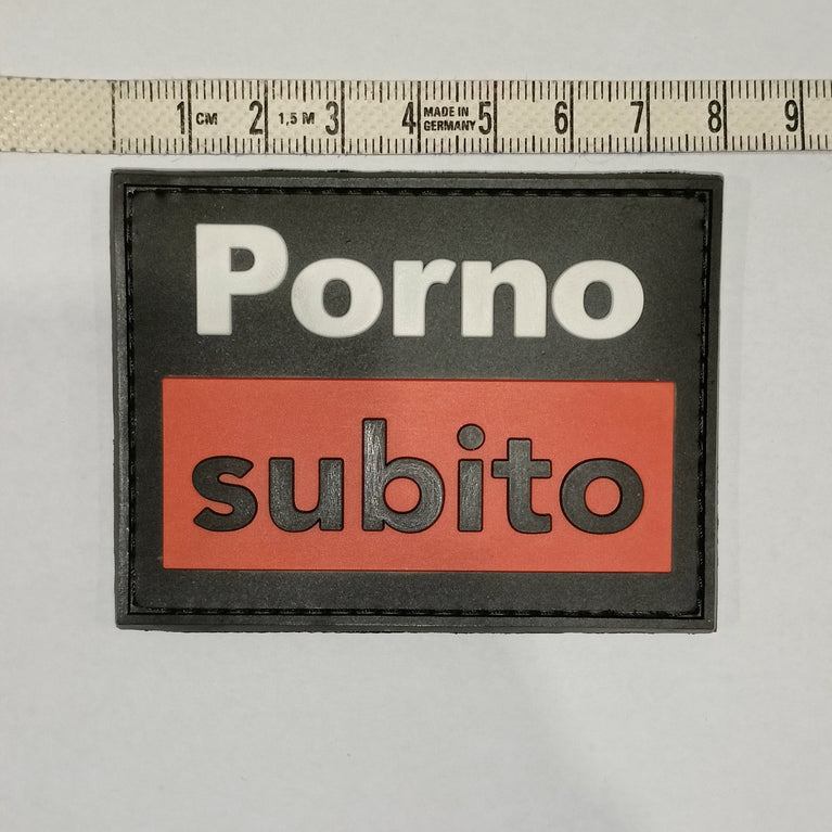 PATCH GOMMATA "PORNO SUBITO"