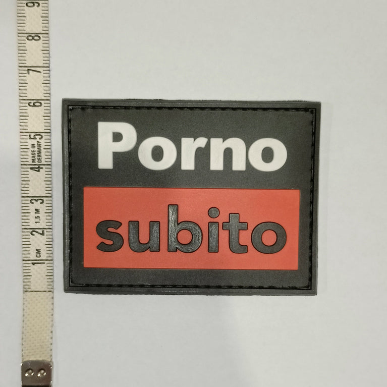 PATCH GOMMATA "PORNO SUBITO"