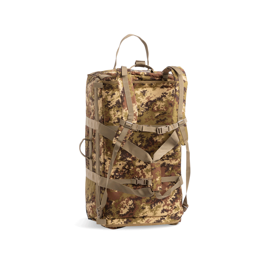 BORSONE TROLLEY CON RUOTE DA 100 LITRI ITALIAN CAMO OPENLAND