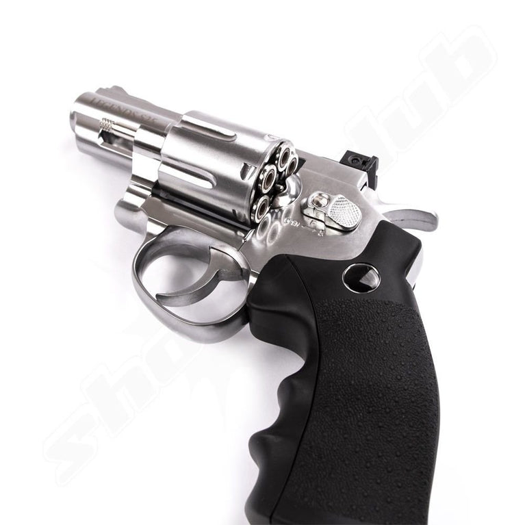 REVOLVER LEGENDS S25 INOX CANNA DA 2.5" CO2 CAL.4.5 POT<7.5 JOULE PELLET