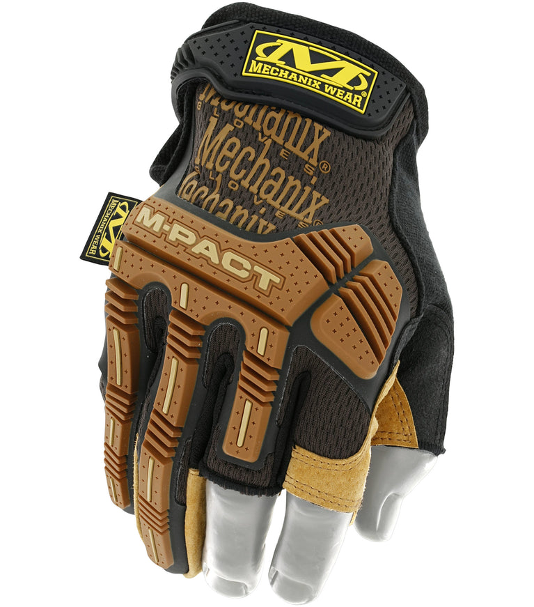 GUANTI LEATHER M-PACT FINGERLESS FRAMER MECHANIX