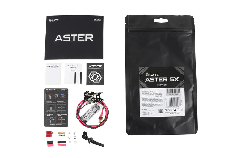 ASTER V2 SX EXPERT CON QUANTUM TRIGGER CON CABLAGGIO POSTERIORE GATE