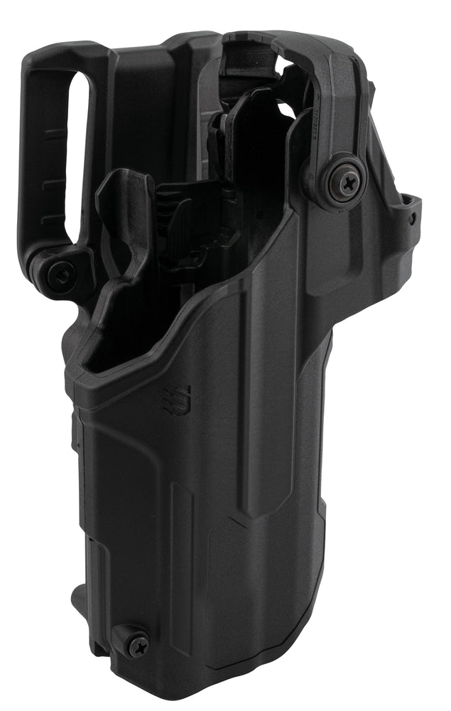 FONDINA DESTRA T-SERIES L3D Duty Holster RDS for Glock 17/19/22/23/31/32/47 TLR-1/2 Blackhawk