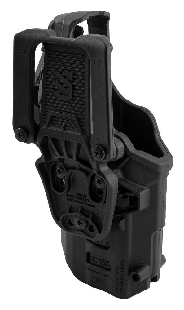 FONDINA DESTRA T-SERIES L3D Duty Holster RDS for Glock 17/19/22/23/31/32/47 TLR-1/2 Blackhawk