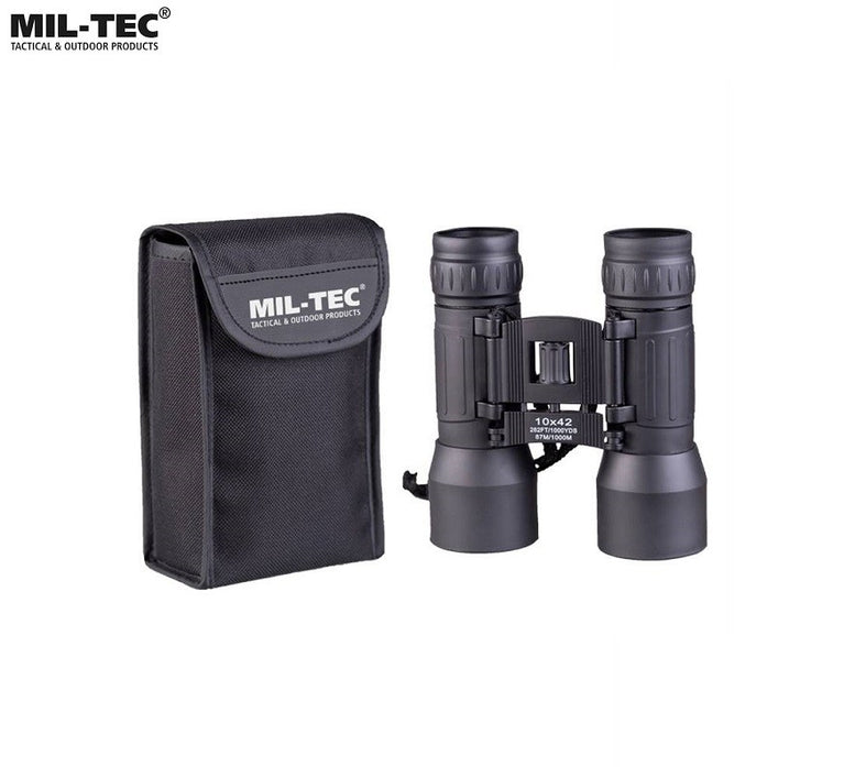 Binocolo Optics Military 10X42 nero MILTEC