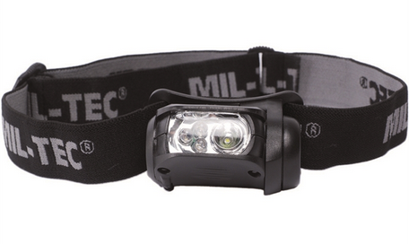 TORCIA DA TESTA DA 90 LUMENS MIL-TEC