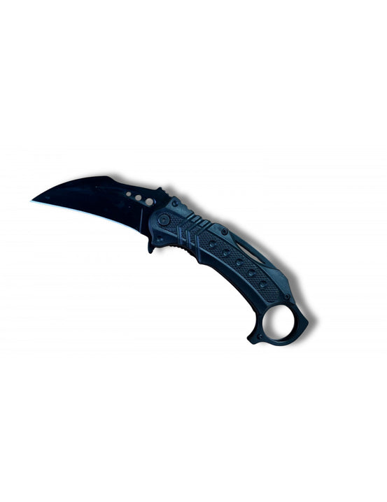 COLTELLO KARAMBIT AD APERTURA ASSISTITA + APRIBOTTIGLIE