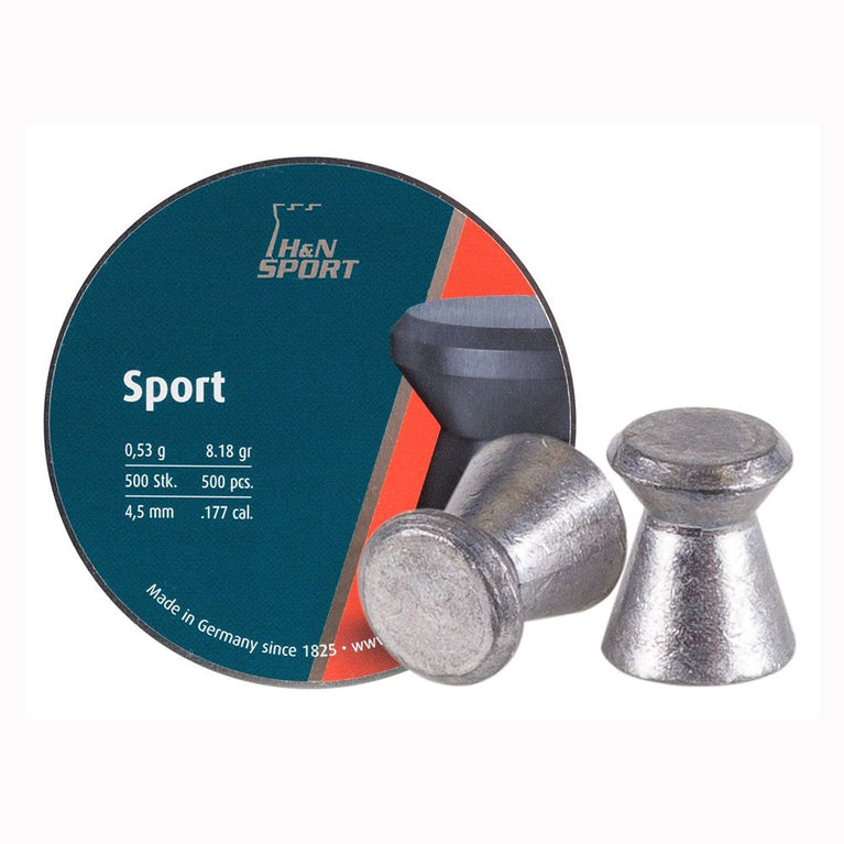 Piombini Diabolo Sport Cal. 4.5 500 PEZZI  PESO 0.53 H&N