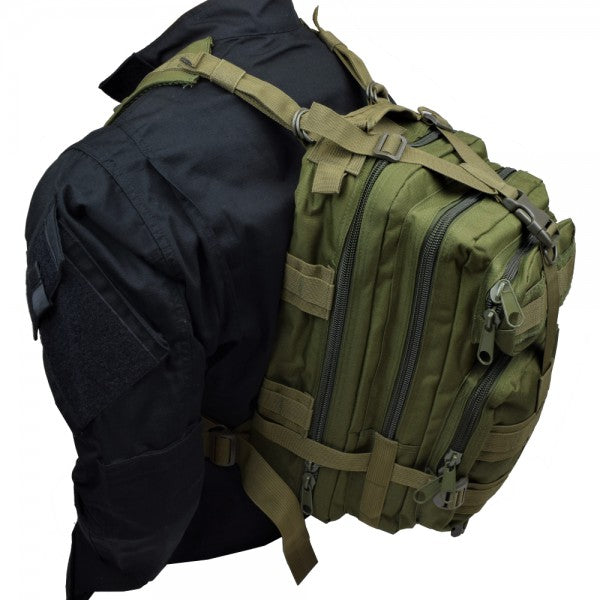 Zaino Recon 30 Litri 600 Denari Verde JS TACTICAL