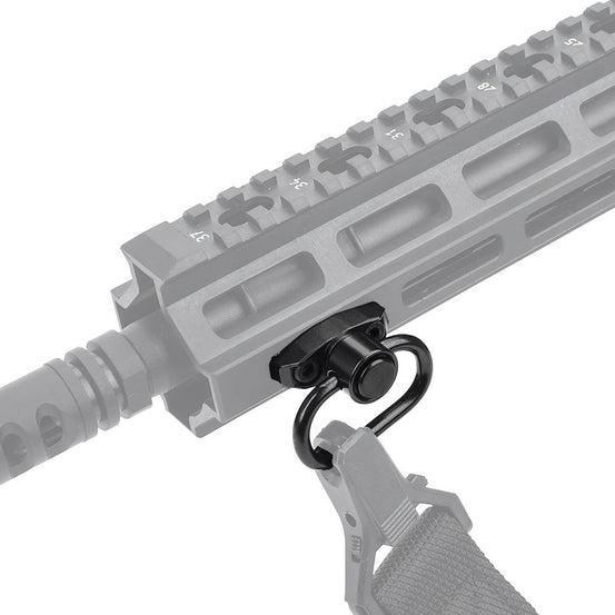 ANELLO PER CINGHIE CON ATTACCO KEYMOD/M-LOK  METAL