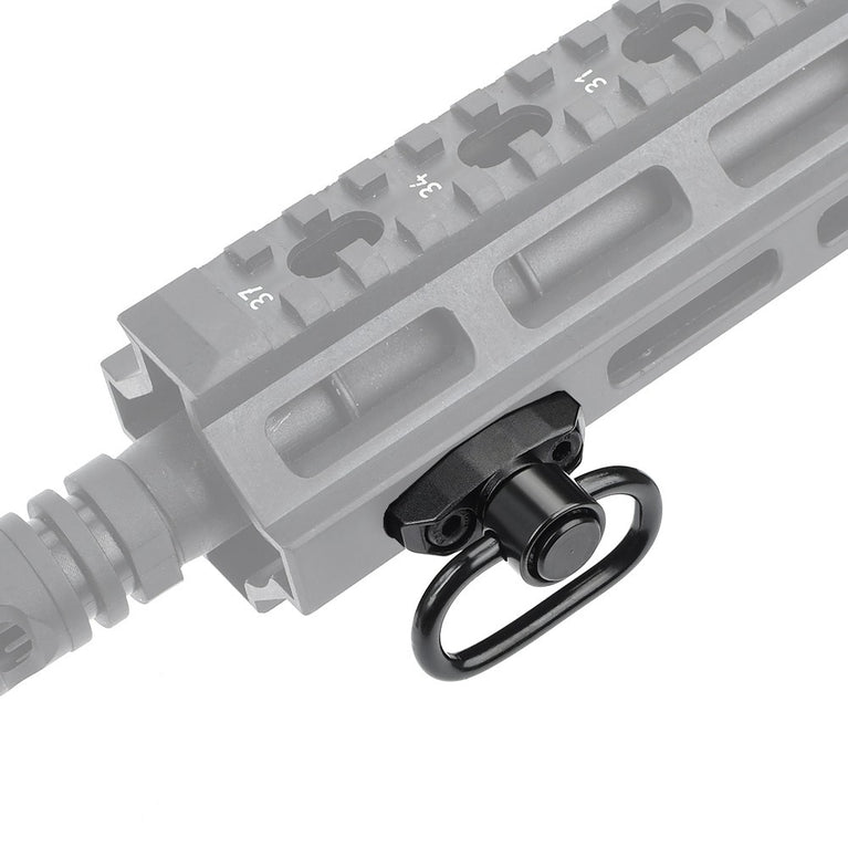 ANELLO PER CINGHIE CON ATTACCO KEYMOD/M-LOK  METAL