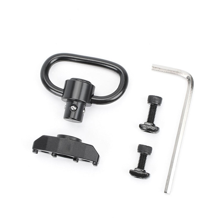 ANELLO PER CINGHIE CON ATTACCO KEYMOD/M-LOK  METAL