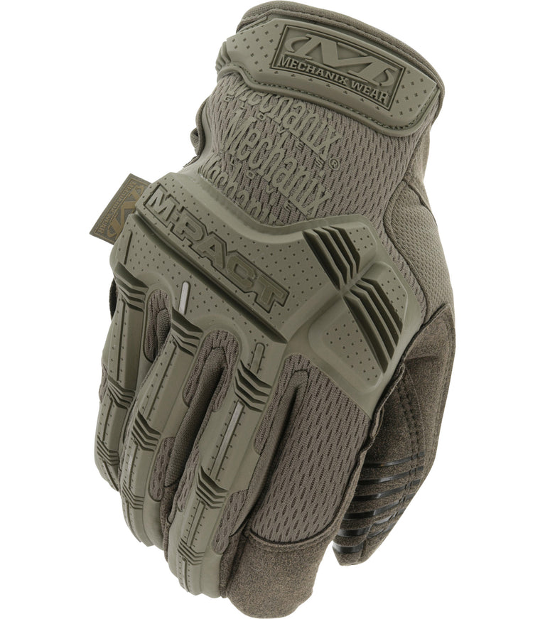 GUANTI TATTICI ANTIURTO M-PACT od green MECHANIX